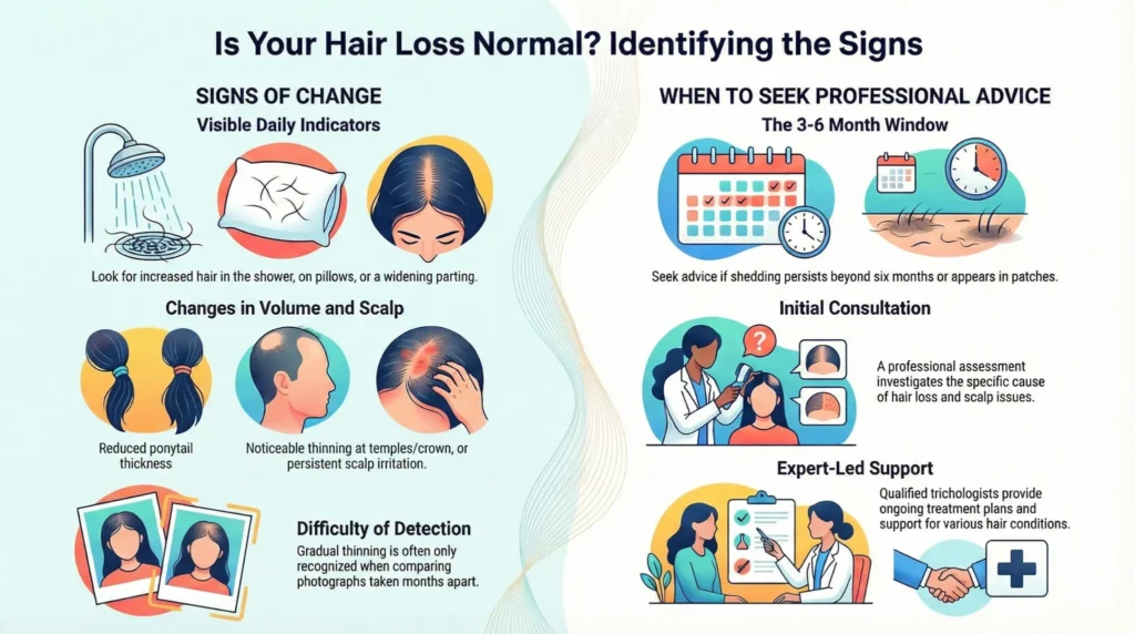 Hair Shedding Symptoms